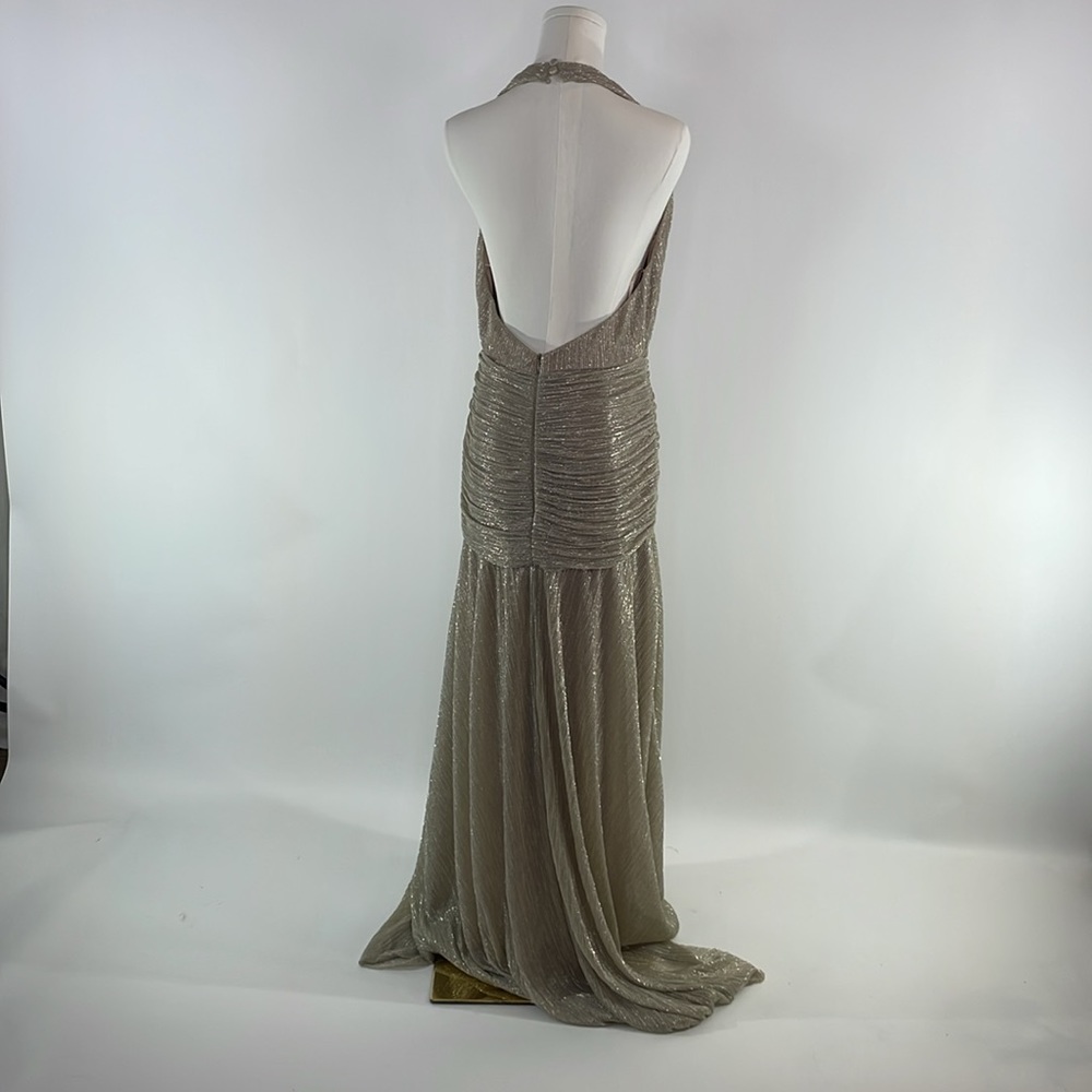 PatBO Lurex Draped Maxi Dress, 8 - Picture 7 of 16